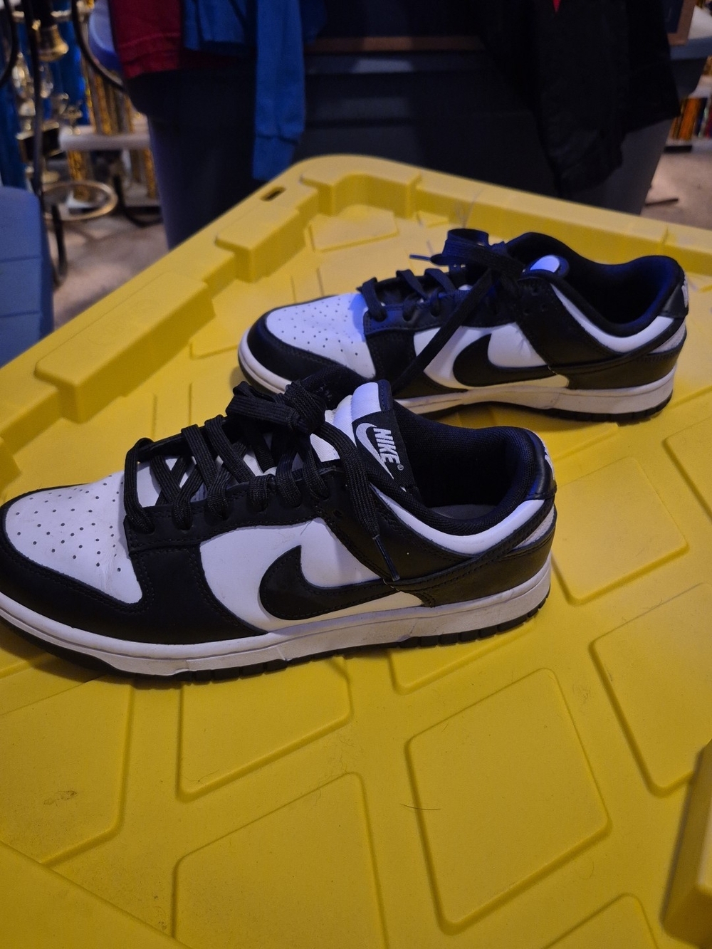 Nike Dunk Low Black White Sneakers